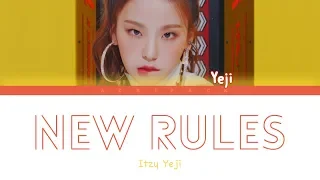 ITZY YEJI - New Rules (Dua Lipa Cover) (Color Coded Legendado ENG/PT-BR)