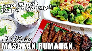 TANPA DIGORENG TANPA MINYAK.! Masak Hemat 3 Menu part 33 (Masakan Sederhana Sehari-Hari)