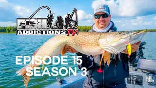 "MONSTER MANITOBA PIKE" - S.3 Ep.15 (Cross Bay/Cedar Lake, MB)