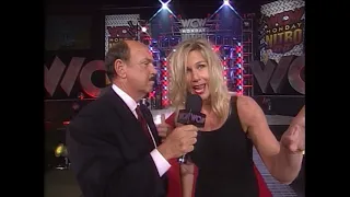 Luna Vachon attacks Madusa from behind in her WCW Debut! 1997