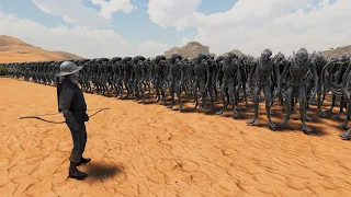 FULL-AUTO ARCHER vs 10,000 ALIENS - Ultimate Epic Battle Simulator 2 | UEBS 2