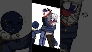 usa x russia #countryhuman #countryhumans #countryhumansamerica #countryhumansrussia