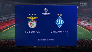 ⚽ Benfica vs Dynamo Kyiv ⚽ | UEFA Champions League (23/08/2022) | Fifa 22