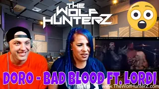 DORO - 'Bad Blood' Feat. LORDI - Rock Night (OFFICIAL LIVE VIDEO) THE WOLF HUNTERZ Reactions