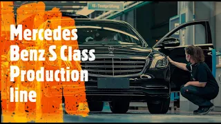 Mercedes Benz S Class Production line- The Most Modern Car Factory in the World