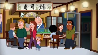 Family Guy-Here comes a black guy !