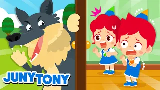 No Abras la Puerta a los Extraños | Cuidado con el Lobo | Canciones Infantiles | JunyTony en español