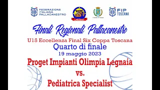 Proget Impianti Olimpia Legnaia vs. Pediatrica Specialist - 2023.05.19