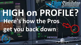 HIGH on PROFILE? How to recover professionally | Real Airline Pilot