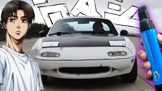Initial D Styling Miata With Marker?!