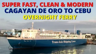 Cagayan de Oro City to Cebu City Overnight Ferry | M/V Trans Asia 21