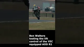 Ben Tests the Lift Control on the AOD R1