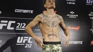 UFC 212 Weigh-Ins: Max Holloway Makes Weight - MMA Fighting