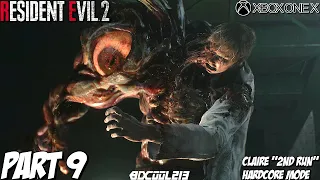 Resident Evil 2 Remake Gameplay Claire B Part 9 - G Boss Fight - Xbox One X