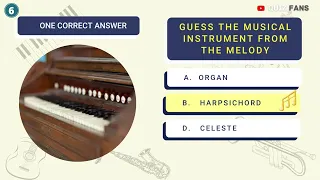 Quiz: 🥳 Guess a musical instrument by its sound