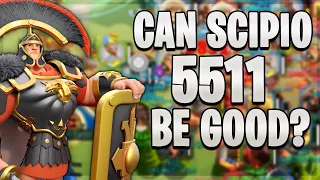 5511 Scipio Africanus Prime openfield in kvk for F2P | Rise of Kingdoms