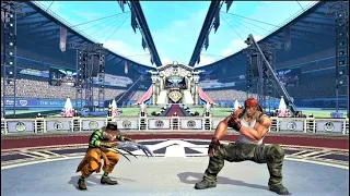 Choi Bounge vs Ralf Jones (Hardest AI) - KOF 14