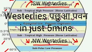 Westerlies  #पछुआ #पछुआ पवन #westerlies #govtjobs #tradewinds  #pcs #ias #uppcs #antitrade winds