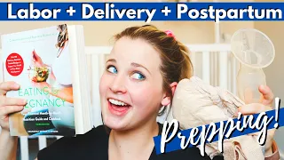 HOW I AM PREPARING FOR LABOR + DELIVERY + POSTPARTUM | Having a Baby with POTS + Fibromyalgia