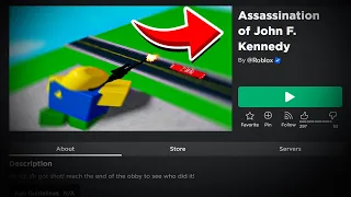 Roblox made a game on a REAL LIFE tragedy...