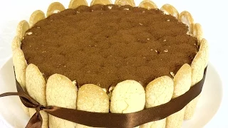 Торт "Тирамису". Пошаговый видео рецепт.