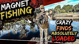 Unbelievable Magnet Fishing Crazy Finds Absolutely Loaded