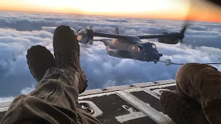 CV-22 | MH-60 In-Flight Refueling | FLYING Gas Station | Awesome Aviation