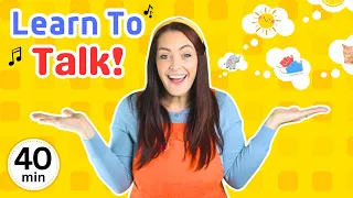 First Sentences For Toddlers | Play, Sing & Learn to Talk | Signs & Gestures | Baby Learning Video