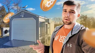 Building a Bitcoin Mining Farm Because BTC Will PUMP