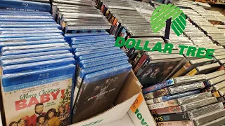 Blu-ray and DVD Dollar Tree Vlog #9