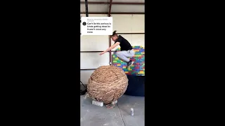 Rubber Band Ball Part 97 #Shorts (1500LBS!!)