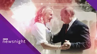 Why did Vladimir Putin attend the Austrian FM's wedding?  - BBC News