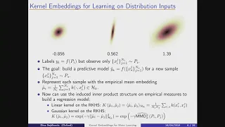 Dino Sejdinovic: Kernel Embeddings, Meta Learning & Distributional Transfer