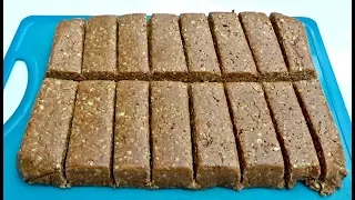 HOMEMADE SURVIVAL ENERGY BARS