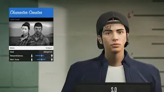 💙 New Best Tryhard Male Face Creation In GTA 5 Online In 2024 💙