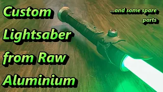 Lightsaber Build with Raw Tubes #maythe4thbewithyou