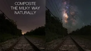 How I naturally composite a Milky Way Sky with a foreground
