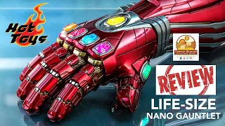 Hot Toys Life-Size Nano Gauntlet Replica LMS007 Video Review in 4K