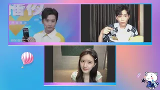 [ENG SUB] Zhao Lusi and Ding Yuxi (The Romance of Tiger and Rose) - Livestream with Tencent Video