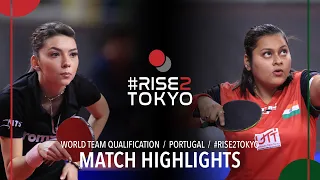 Bernadette Szocs vs Mukherjee Sutirtha | 2020 World Team Qualification (R16)