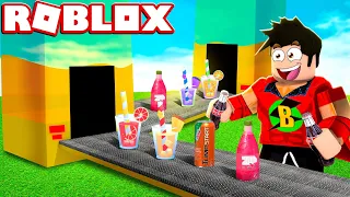 BABİ COLA İÇECEK FABRİKASI KURDUM 🤣 Roblox Smoothie Factory Tycoon