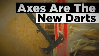 Axes Are the New Darts - How To Throw An Axe!