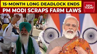 Major Win For Farmers! Stalemate Ends, Modi Government Scraps Farm Laws After 15 Months Of Refusal