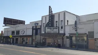 Historic Theater Burns Down