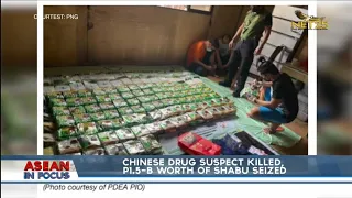 Chinese drug suspect killed, P1.5-B worth of shabu seized