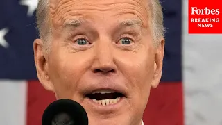 Unwanted Laughter Erupts Over Biden's Claim About Oil | State Of The Union