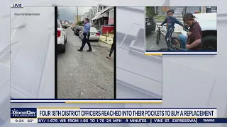 Philadelphia police officers surprise boy with bike after his was stolen | Good Day Philadelphia