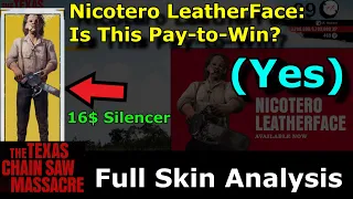 Is the New Nicotero Leather Face Skin Pay-to-Win? (Yes) | The Texas Chain Saw Massacre