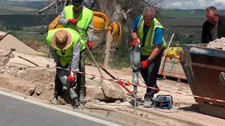 SANTO TOMÉ Y CHILLUEVAR - Obras programa de fomento de empleo agrario PFEA (17-05-2024)