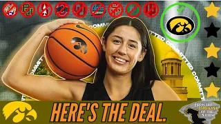 IOWA WOMEN'S BASKETBALL LANDS ★☆★☆★ ADDISON DEAL | Hawkeyes add MASSIVE 2025 recruiting class piece